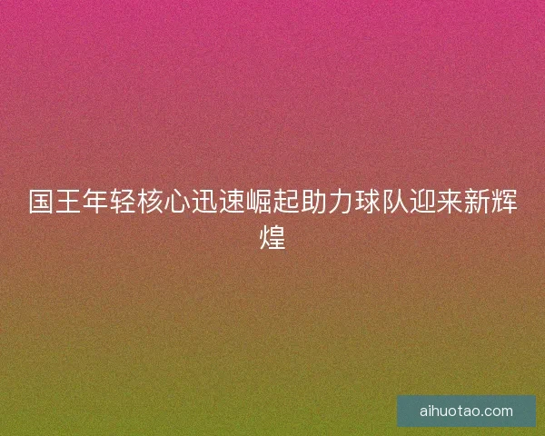 国王年轻核心迅速崛起助力球队迎来新辉煌